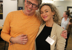 John Machielsen van Graan Geluk, was heel gelukkig naast Simone