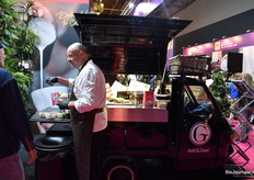 De oesterman van Adri& Zoon kom je overal tegen