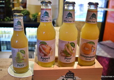 De nieuwe etiketten van Van de Boom sappen