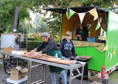 Foekje's Eko Food zorgde voor verse biologische pizza