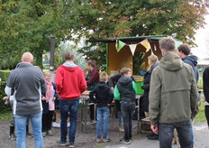 Veel mensen wilden de biologische pizza's van Foekje's Eko Food proeven