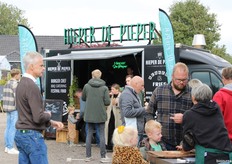 Hieper De Pieper zorgde voor verse biologische friet met truffel mayonaise