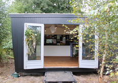 De oude caravan waarin het allemaal begonnen is