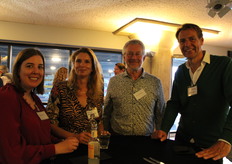 Kalindi Lorenzo, Josina Hortelmans van Skal, Peter van de Steeg en Floris Wesseling van Trading Organic