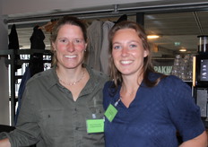 Links Herma Winnemuller van Landgoed Bleijendijk en rechts Kim Huppertz Greensprout