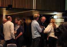 Na afloop ontstonden er vanzelf gesprekken tussen deelnemers