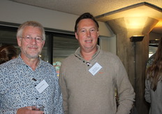 Peter van de Steeg en Karst Kooistra van Trading Organic en Landgoed Bleijendijk