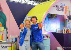 Nicole Horsmans en Daan Harterink van Soof Drinks