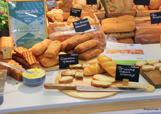 De nieuwe bio-ciabatta’s en brioche-vlechtbroodjes werden gecombineerd met een innovatieve vacuümkoelingstechniek.