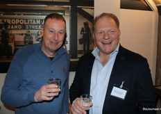 John van der Broek van Acomo Seeds en Willem Barend van Os van AgriFood Ingredients