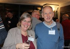 Angelien Beek van Organic Flavour Company en Eric van Gool van Imkerij de Traay