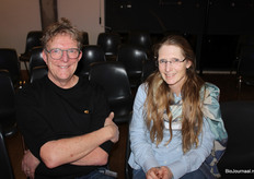 William Gitzels van Plantenkwekerij Gitzels en Marieke van Lent van Plantum