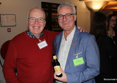 Oeble Kempenaar van High Quality Organics en Jan Groen van Green Organics
