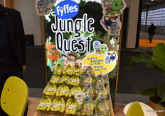 Het nieuwe kinderbananenprogramma van Fyffes met sticker spaaractie werd gepresenteerd op de beurs