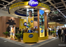 De stand van Fyffes zat vanaf dag 1 vol