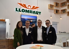 LLombart met Liliane Llombart, Jörg Wilhelm, Philipp Nußbaum en Stefan Mench