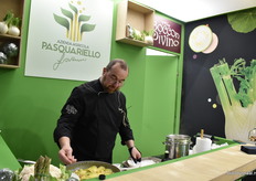 Bij Pasquariello Giovanni maakte de chef uiteraard een heerlijk Italiaans pastagerecht