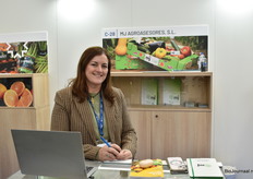 MJ Agroasesores S.L met Leyre Agreda Mir, hier waren kasgroenten, maar ook pompoenen te vinden