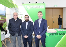 Agridemur met Pedro Alderete, Rafael Conesa en Gines Navarro