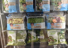 het Italiaanse bedrijf Mioorto heeft ook een gedeelte van hun babyleafs bio