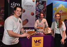 Maurits, Bas en Aniek van Snackwise Collective met de merken Cas & Kas, Gro en Lodewyck (bio), Gro is afgelopen zomer onderdeel geworden van Snackwise