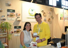 Aurelie en Jeremy Khammavong van Fresh & Veggie. Leverancier van biologische, verse, vegetarische en ambachtelijk bereide producten voor retail en horeca