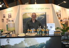 Jeffrey Balrak van Dzjing, producent van huisgemaakte biologische gemberlimonade