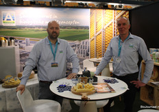 Wilber Kloosterman en Koen Veldman van Royal A-ware zijn op zoek naar nieuwe biologische melkveehouders.