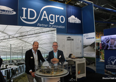 De Marco's van Id Agro, Marco Noordman en Marco Visscher, zijn de enige stallenbouwers op de beur.