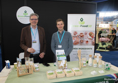 Marc Arts en Ramon Cijffers van GreenFood50 en hun quinoa-varianten. Spot de gouden boon!