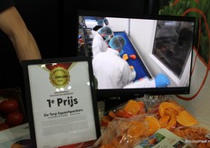 De Terp won met hun bedrijf de Ekoland Innovatieprijs.