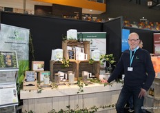 Johan Schotanus van Innogreen, waar ze de teeltsector en ecologische hoveniers helpen met eigen recepturen.