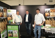 Cord Seevers, Peter Venhuis en Sven Koster van Raiffeisen Ems-Vechte, een coöperatie voor Nederland en Duitsland.