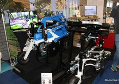 De Samo VarioCHOP AI machine die Agri BioSolutions tentoonstelde.