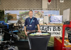 Martin Heerema van Agri Bio-Solutions, waar ze techniek gebruiken als milieuvriendelijk hulpmiddel voor de landbouwsector.
