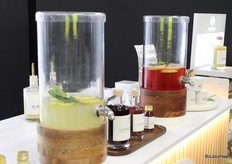 De verschillende drankjes van Blond and Brown.