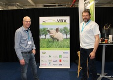 Jeroen Neijmeijer en Mark Hahné van Vereniging voor Biologische Varkenshouders (VBV), de belangenorganisatie voor de biologische varkenshouders.