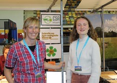 Alex Schreiner en Merel Faasen van CSA Netwerk, een gemeenschaps platform voor de landbouw. Ze hebben onder andere een buddy project waar ze ervaren boeren met nieuwe boeren koppelen.