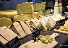 De verschillende kazen van de Venehoeve.