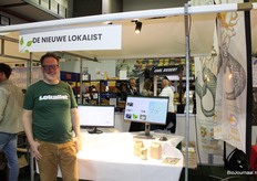 Ben Freriks van De Nieuwe Lokalist, een zakelijk bestel en transportplatform van lokaal eten.