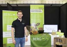 Henry Westerink van Berg Agri waar ze ruwvoer, strooisel en bijproducten leveren.