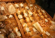 Het bio-brood is te herkennen aan het groene koren op de verpakking.