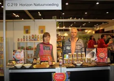 Alise en Jeroen Kramer van Horizon Natuurvoeding.