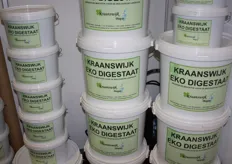Emmertjes met Kraanswijk Eko Digestaat: meststoffen voor de biologische landbouw.