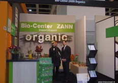 Ingrid Rog en Bart Italie van Bio-Center Zann.