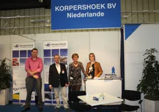 Rudi, Henk, Janny en Carolien Korpershoek.