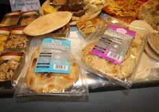 Uniek bij Market Endeavour: biologisch naanbrood.