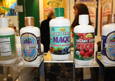 Allerlei smaken, allemaal 'organic certified'.