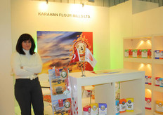 Kleurrijke meelverpakkingen van het Turkse Karahan Flour Mills.