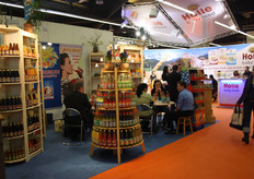 Nieuw zijn onder andere 'Beutelsbacher Spritzer', gemaakt van pure sap en 'Organic Kombucha', groene ijsthee uit de Alpen.